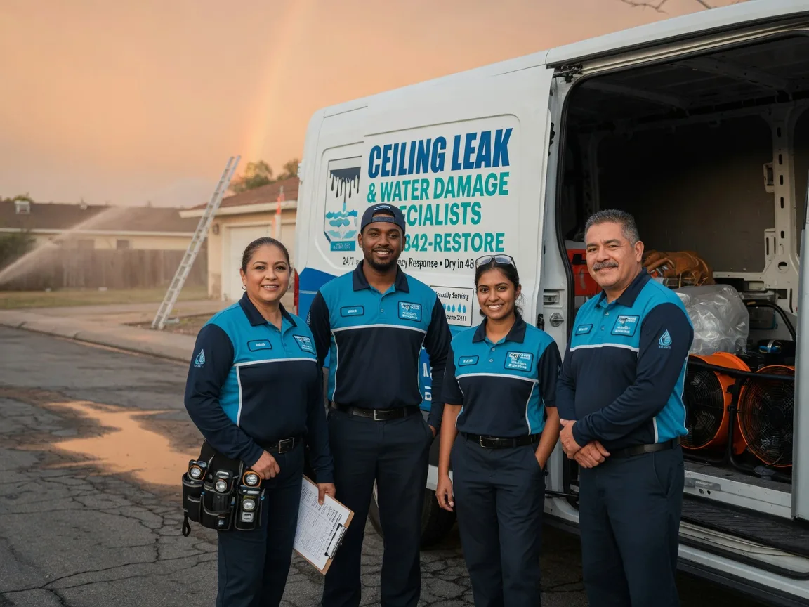 Ceiling Leak Cleanup company in Amidon, ND
